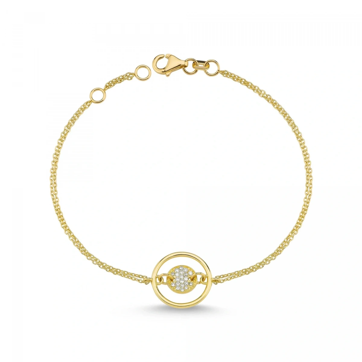 Modern Denge Altın Bileklik