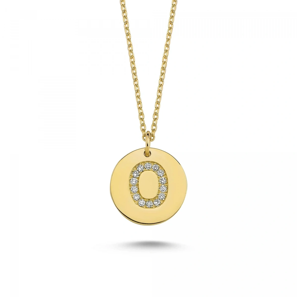 O Harfi Altın Kolye