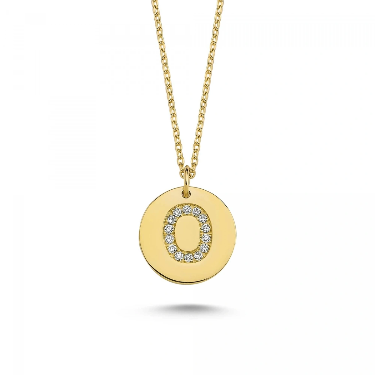 O Harfi Altın Kolye