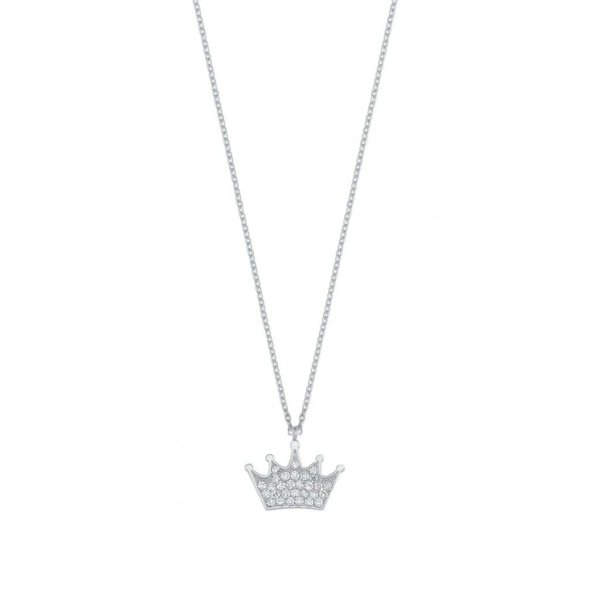 Prenses Tacı Altın Kolye