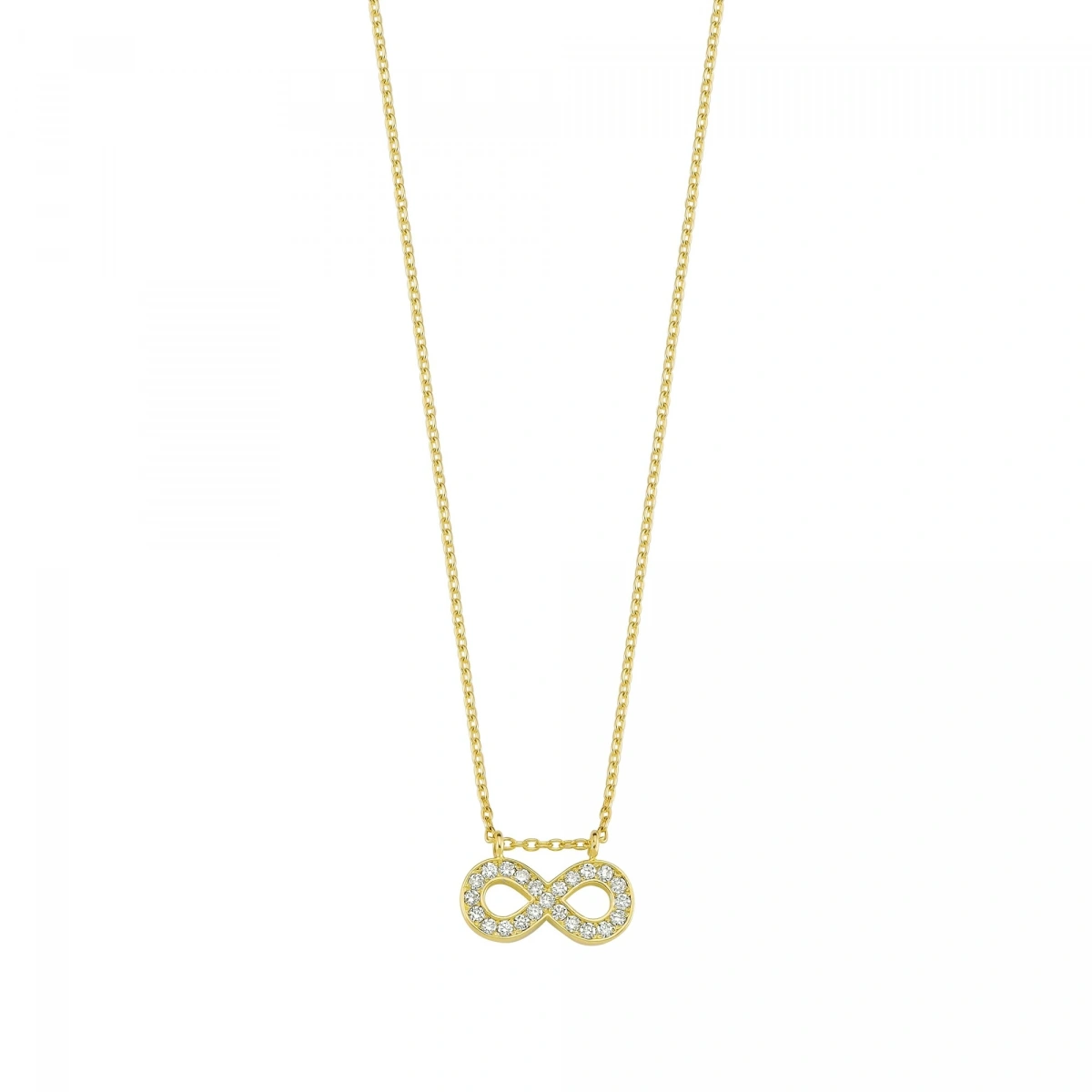 Sonsuzluk Altın Kolye