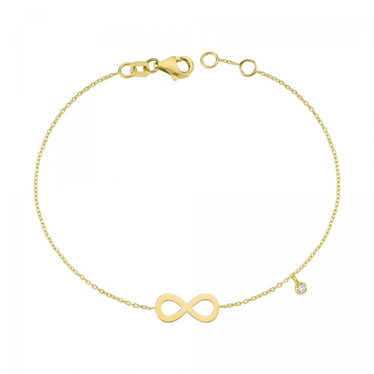 Sonsuzluk Pırlanta Bileklik