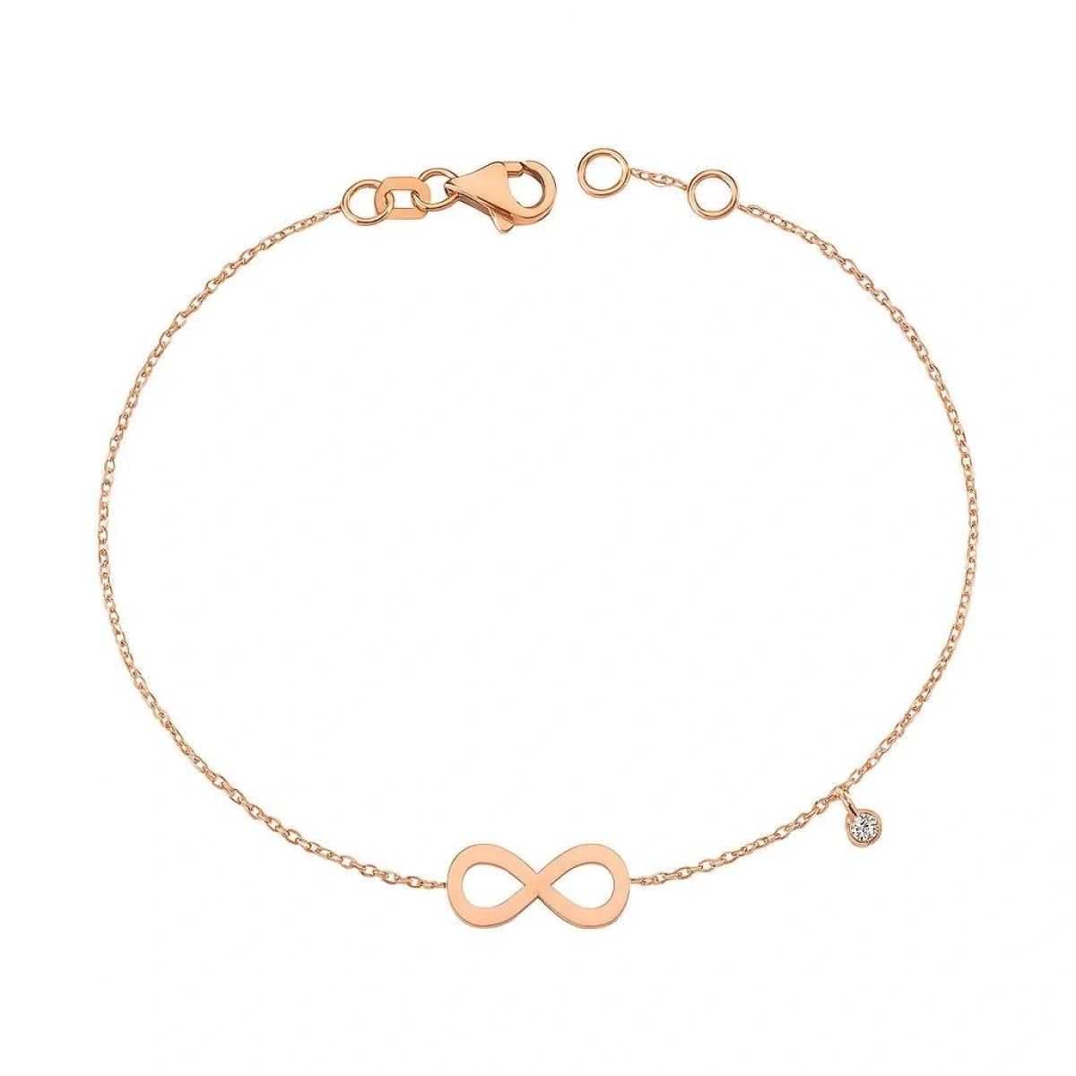 Sonsuzluk Pırlanta Bileklik