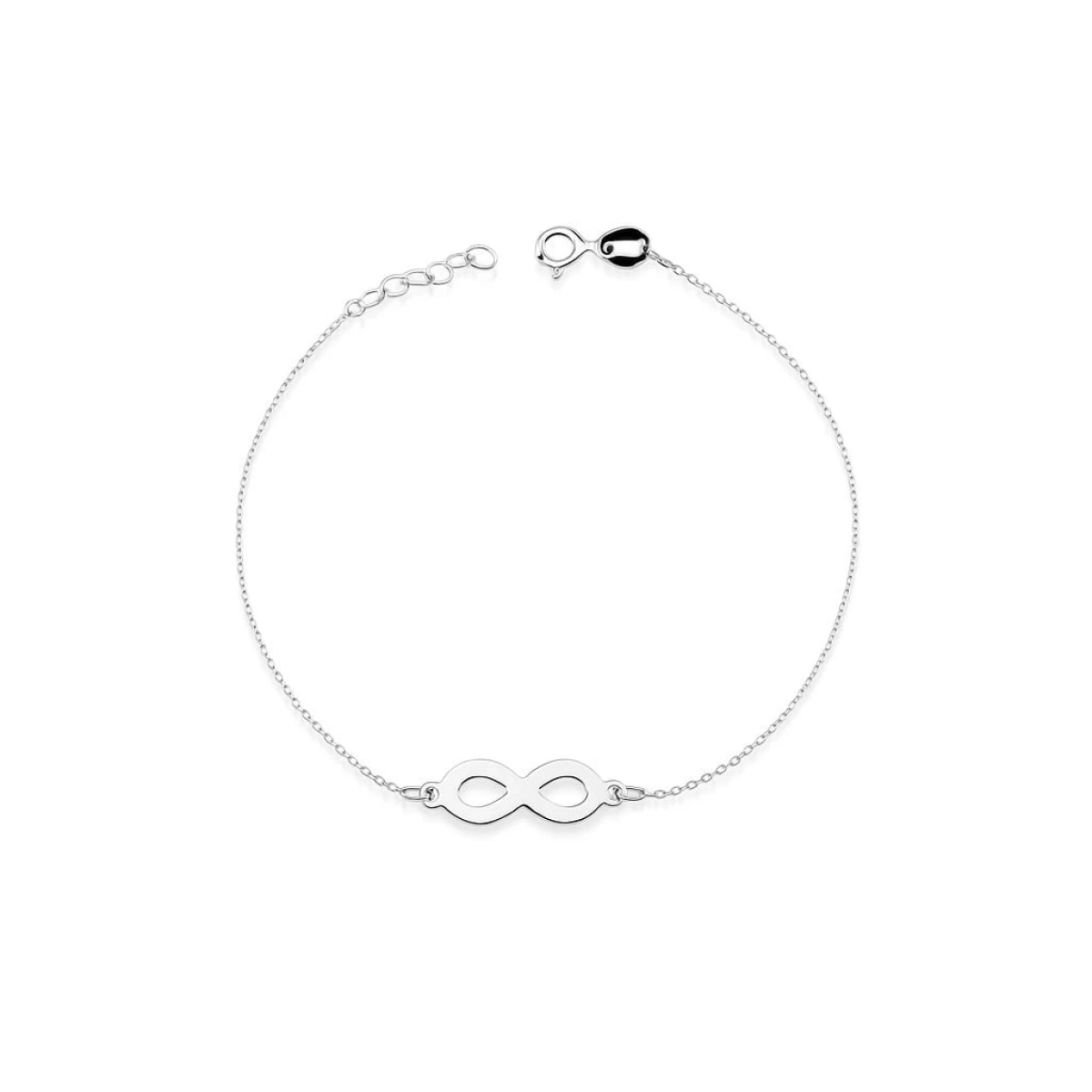 Sonsuzluk Plaka Altın Bileklik