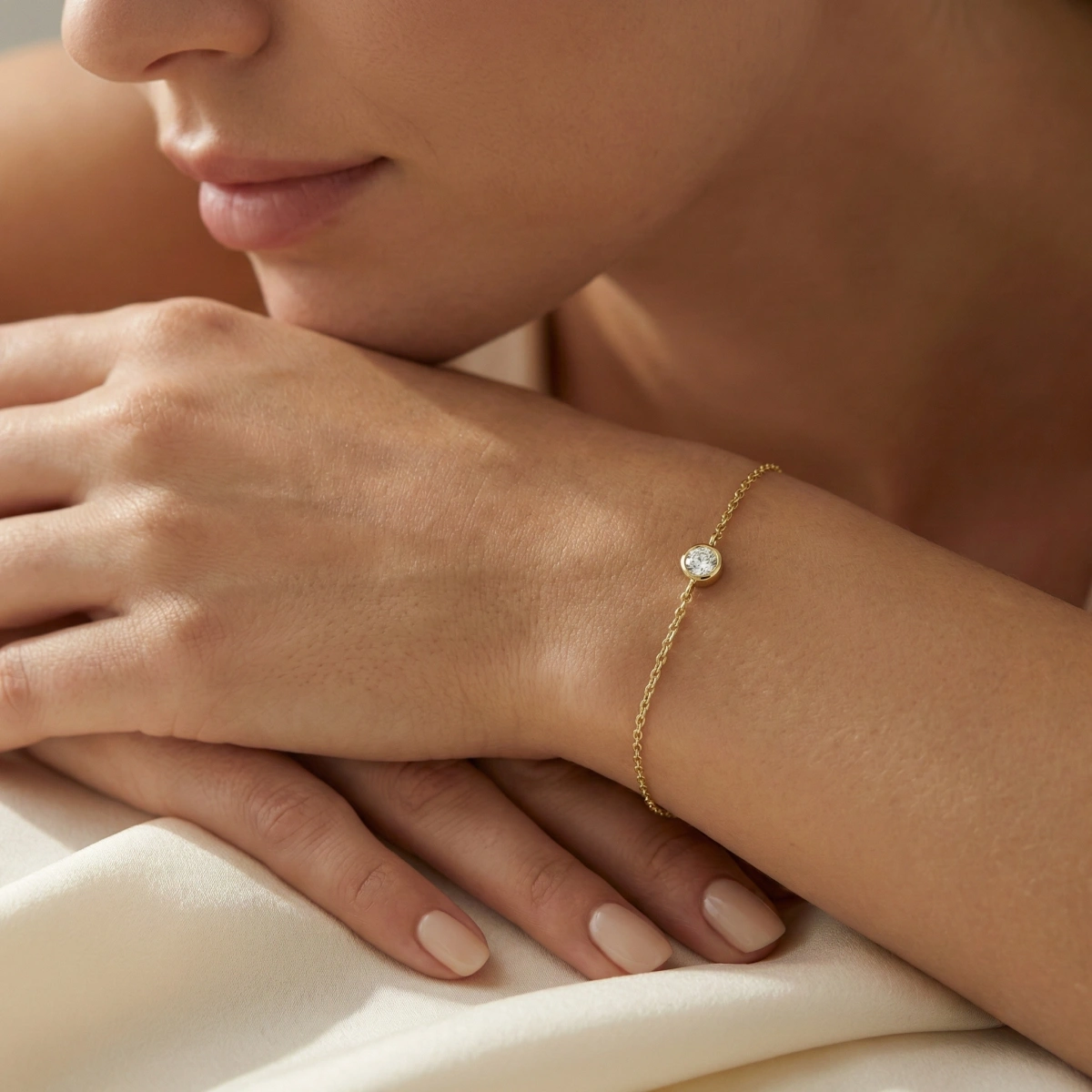 Tektaş Pırlanta Bileklik