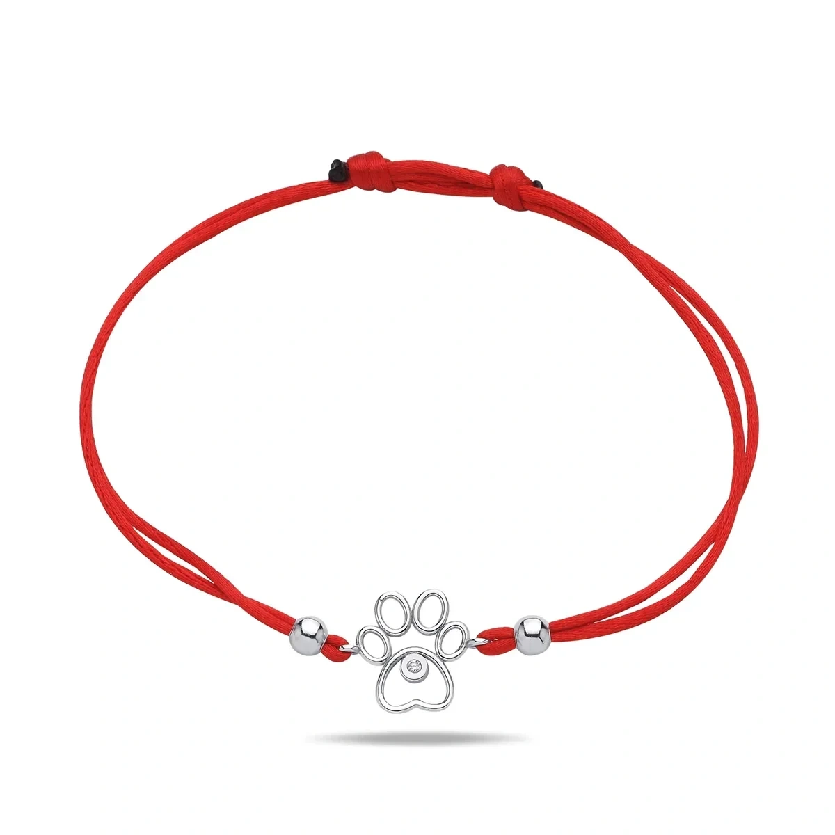 Tektaş Pırlantalı Pati Bileklik