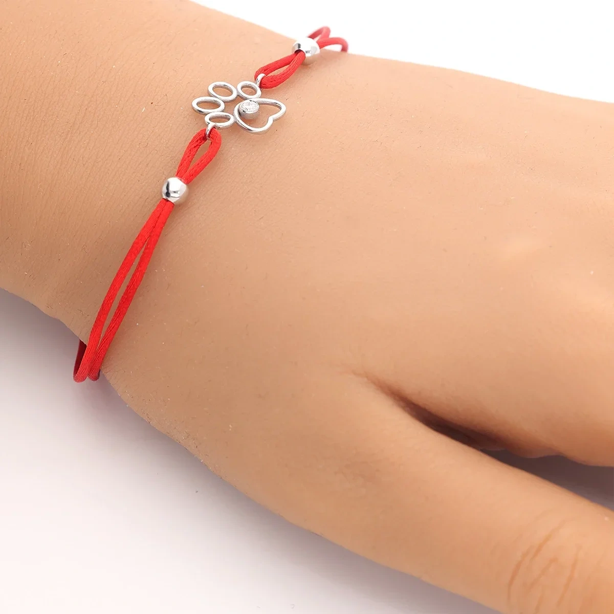 Tektaş Pırlantalı Pati Bileklik