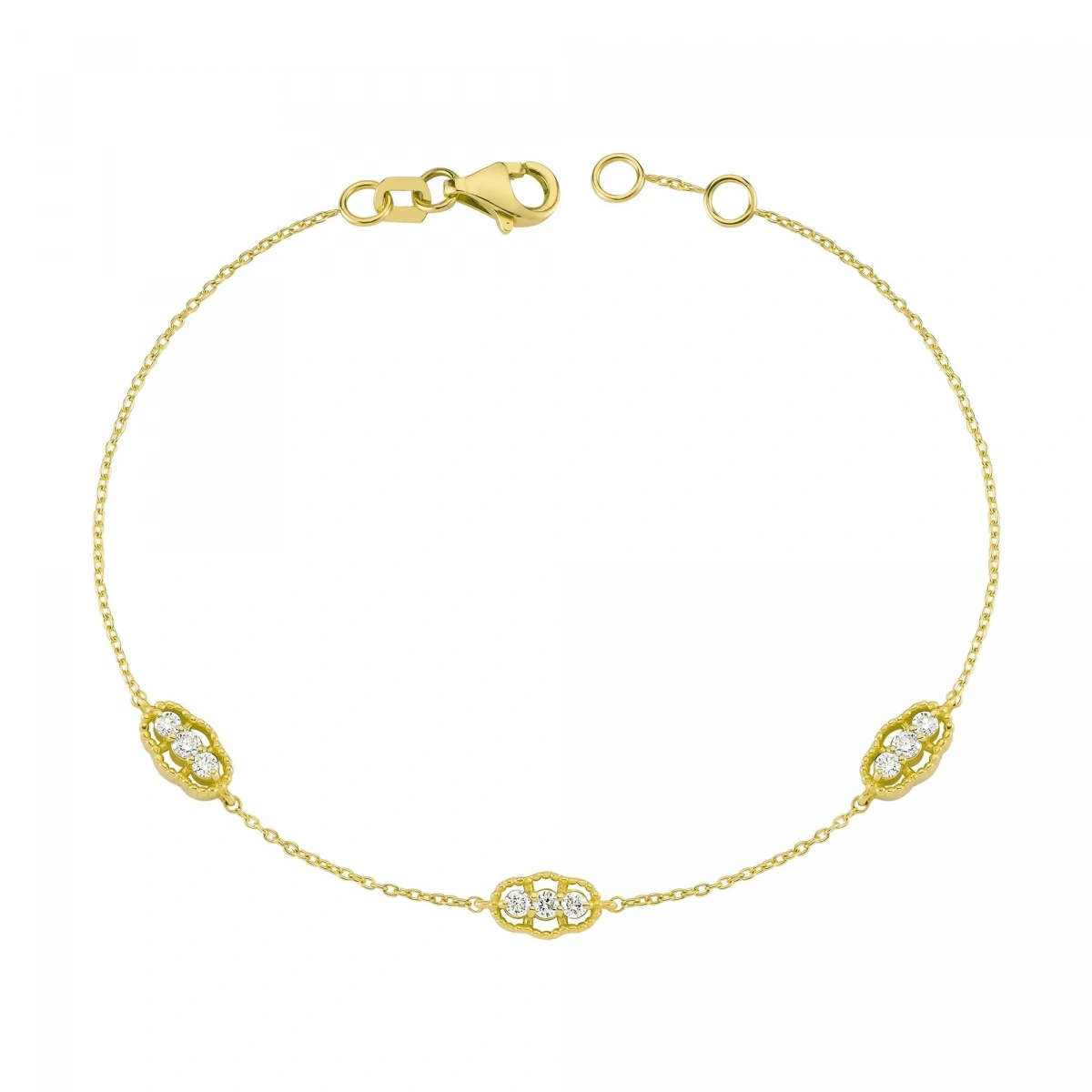 Trinty Modern Altın Bileklik