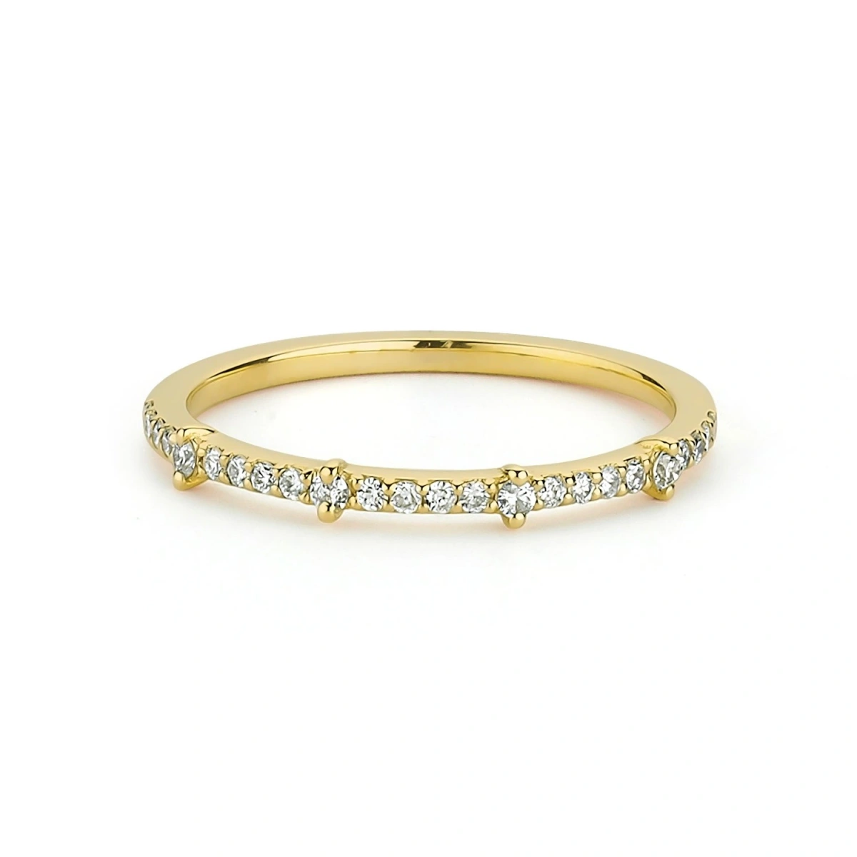 Yarımtur Zarif Altın Yüzük