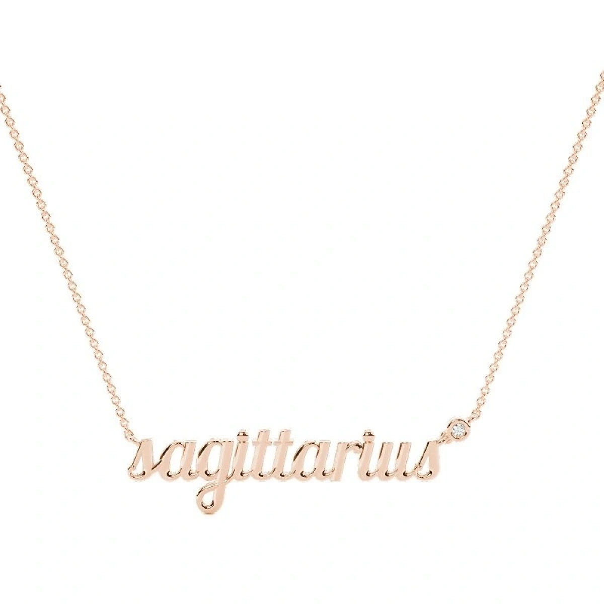 Yay Burcu Zodiac Pırlanta Kolye