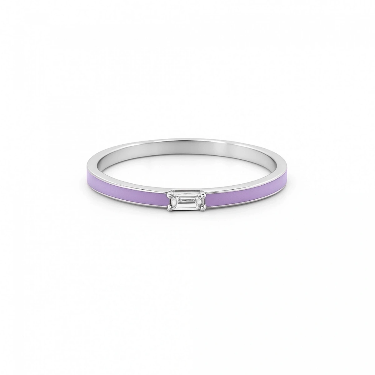 Yazın Neşesi Mineli Baget Taşlı Altın Yüzük