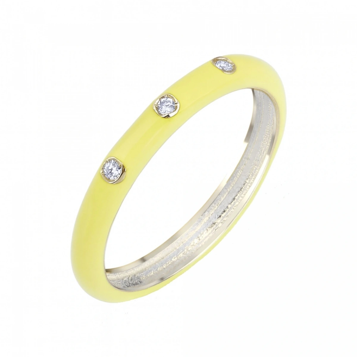 Yazın Neşesi Mineli Taşlı Altın Yüzük