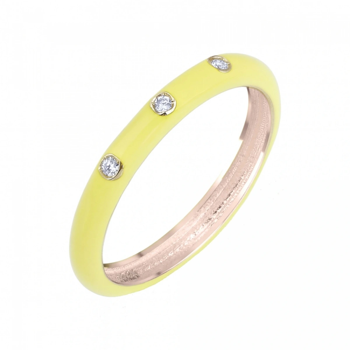 Yazın Neşesi Mineli Taşlı Altın Yüzük