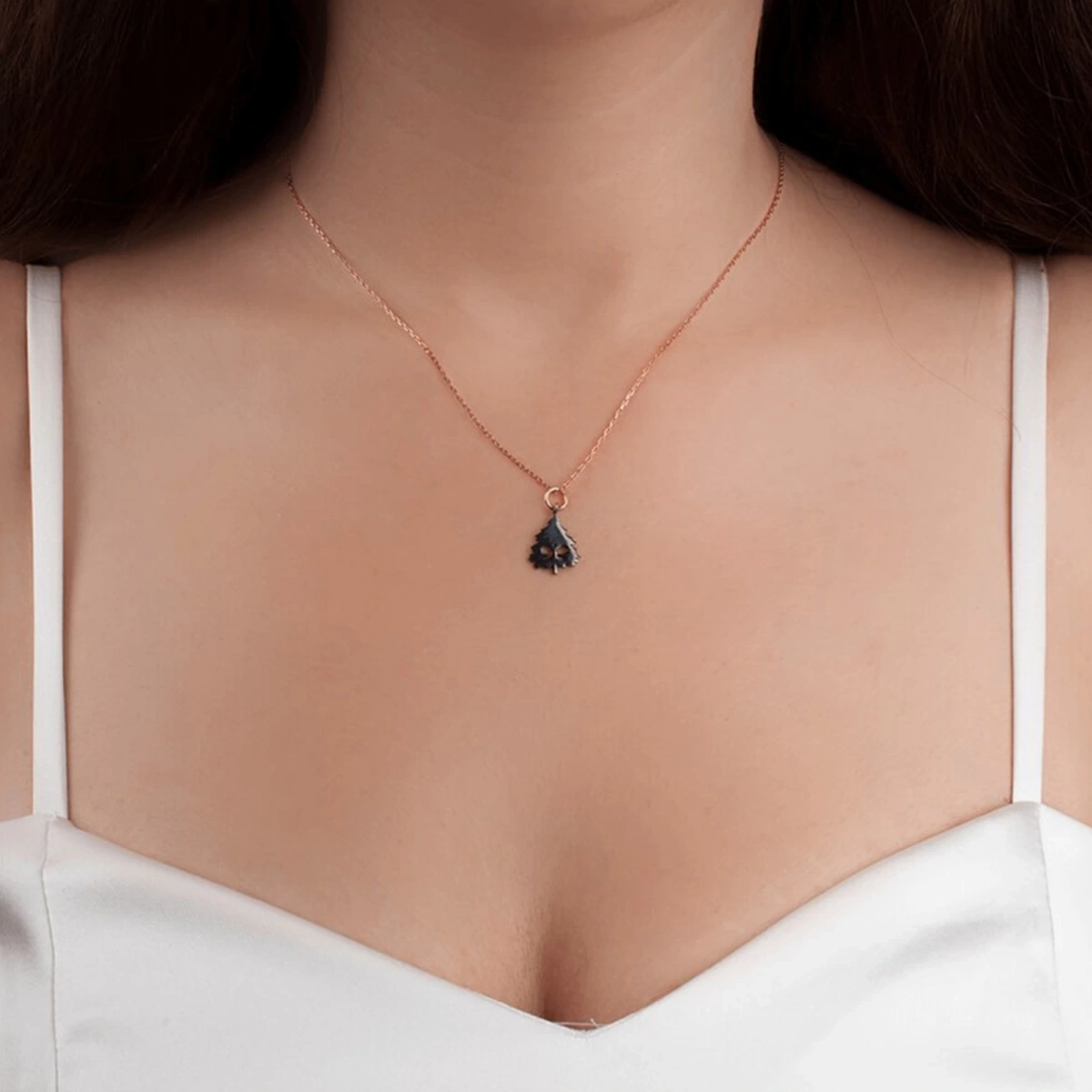 Yeni Yıl Çam Ağacı Kolye