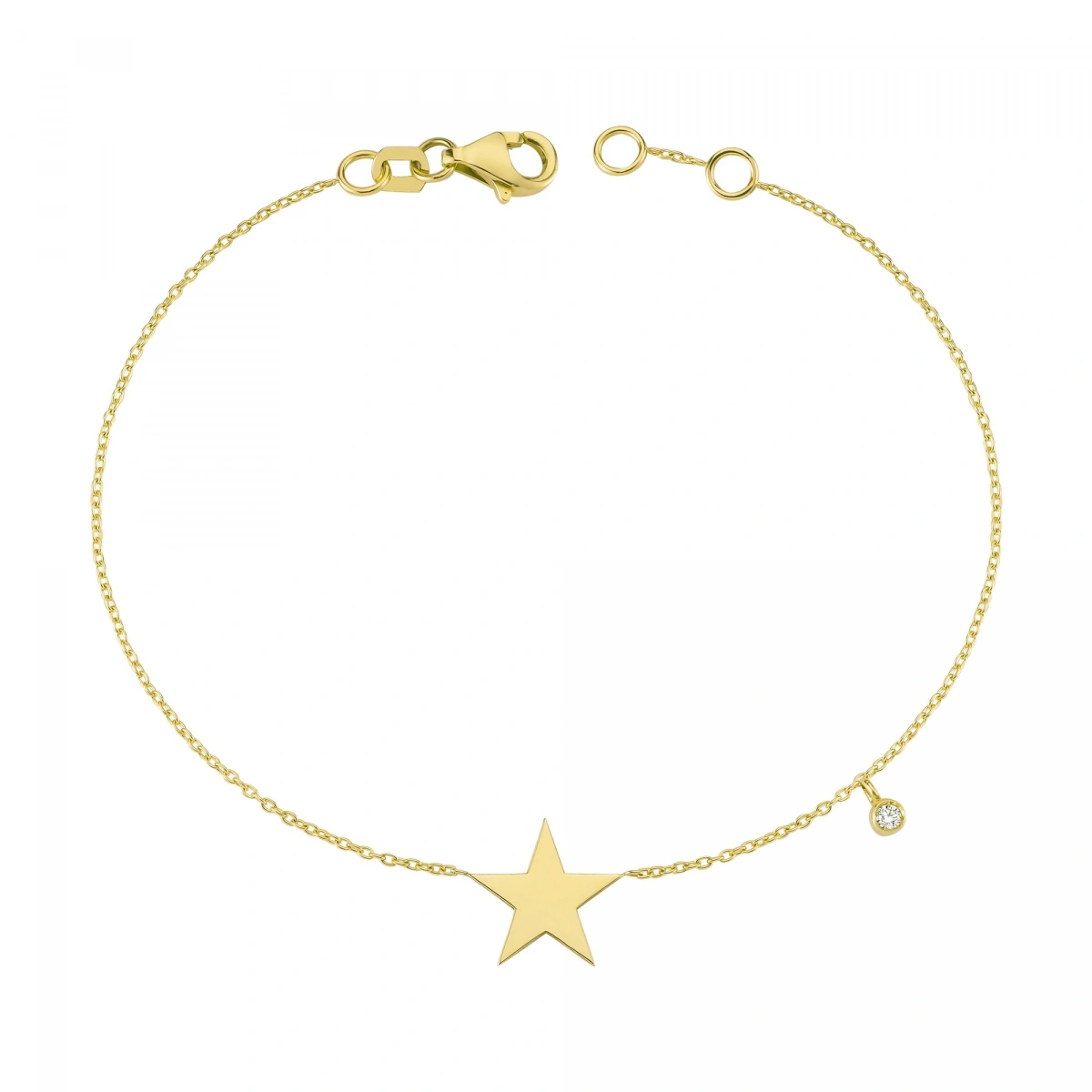 Yıldız Pırlanta Bileklik