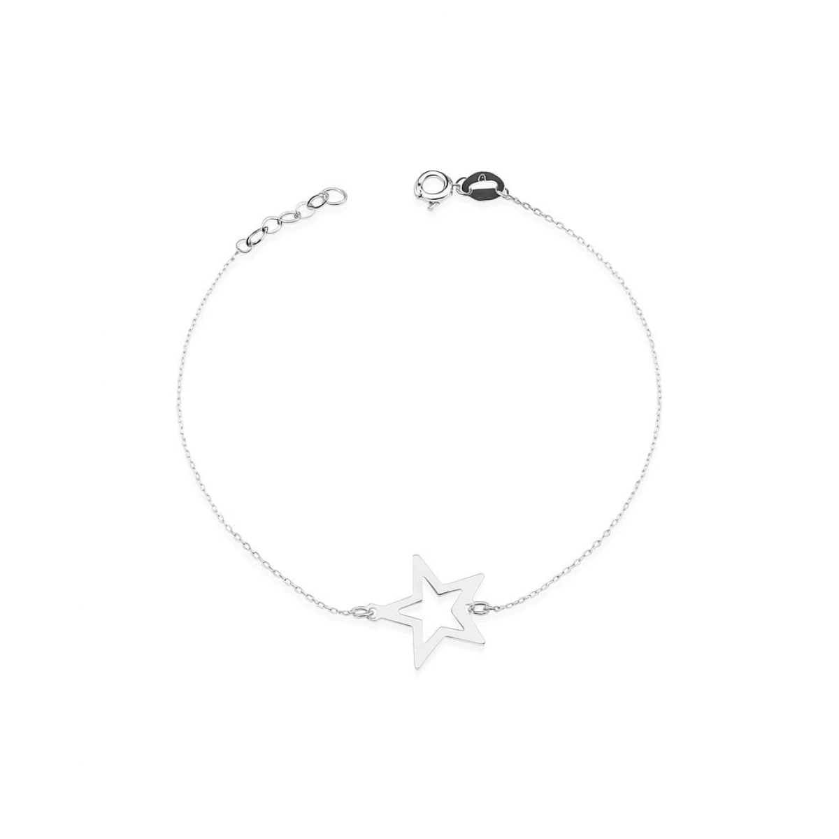 Yıldız Plaka Altın Bileklik