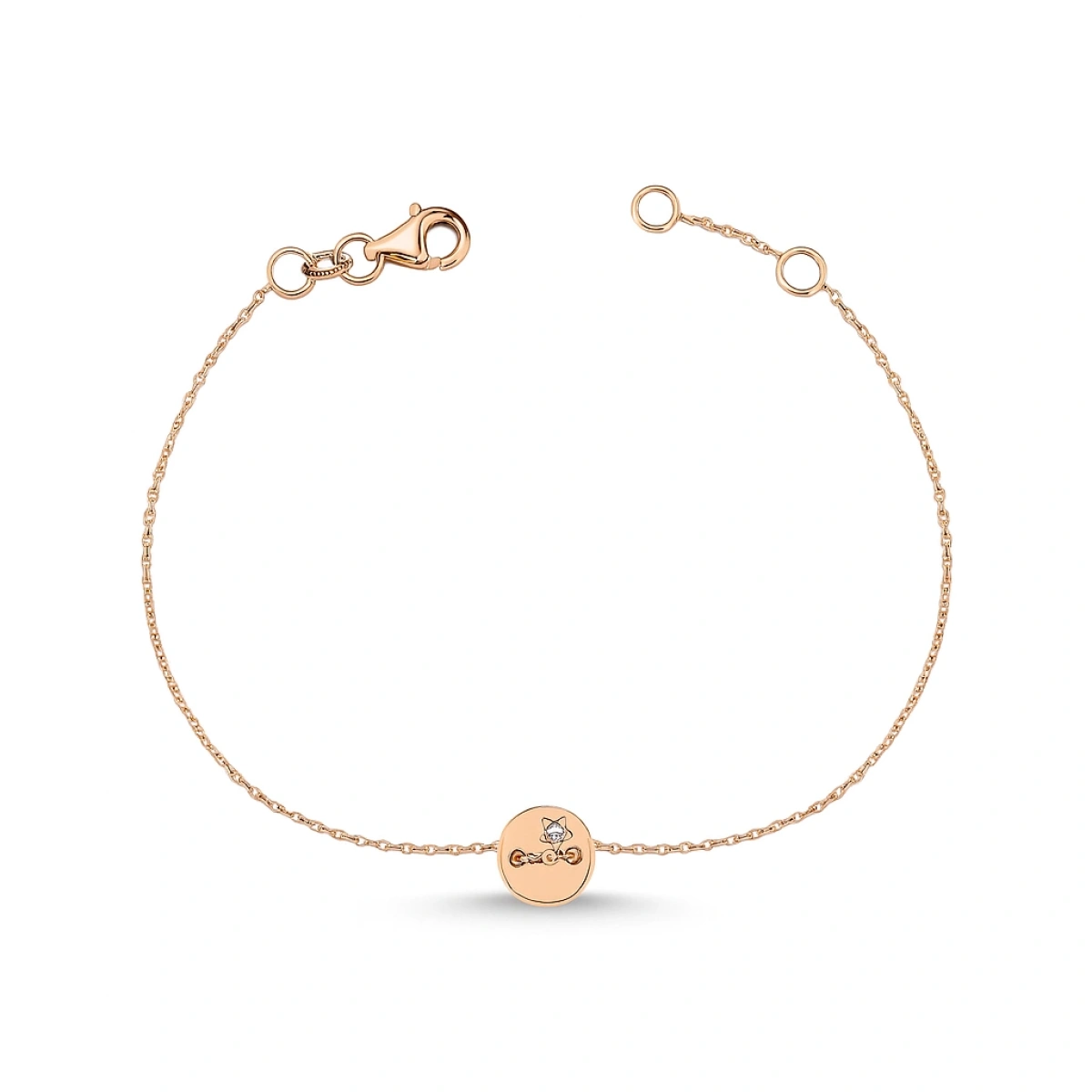 Yıldızlı Pırlanta Bileklik