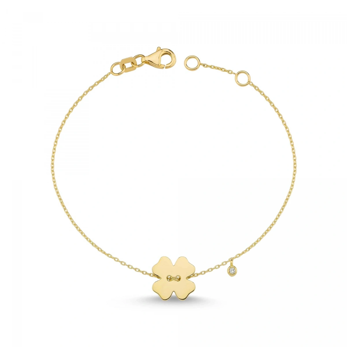 Yonca Pırlanta Bileklik