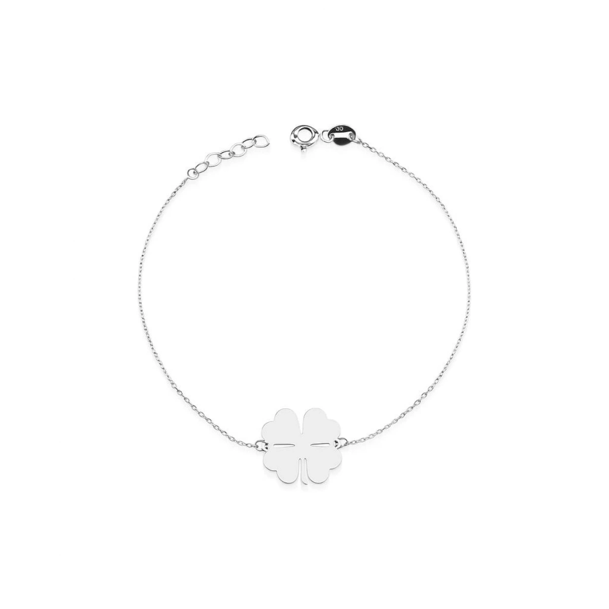 Yonca Şans Plaka Altın Bileklik