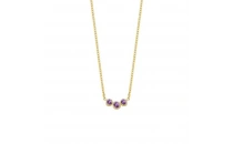 Rengarenk Altın Kolye