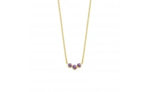 Rengarenk Altın Kolye