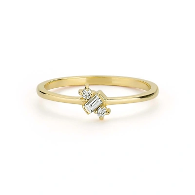 Minimal Altın Yüzük