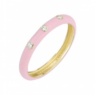 Yazın Neşesi Mineli Taşlı Altın Yüzük