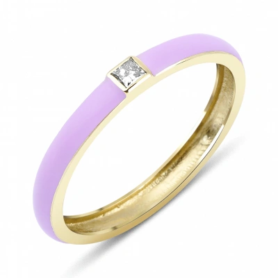 Yazın Neşesi Mineli Prenses Taşlı Altın Yüzük