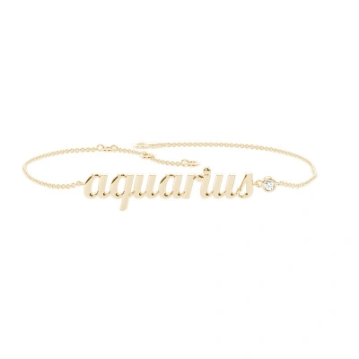 Kova Burcu Zodiac Pırlanta Bileklik