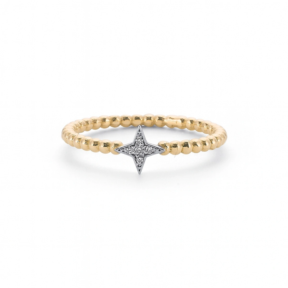 Kuzey Yıldızı Altın Yüzük