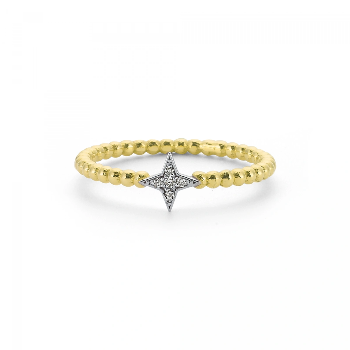 Kuzey Yıldızı Altın Yüzük