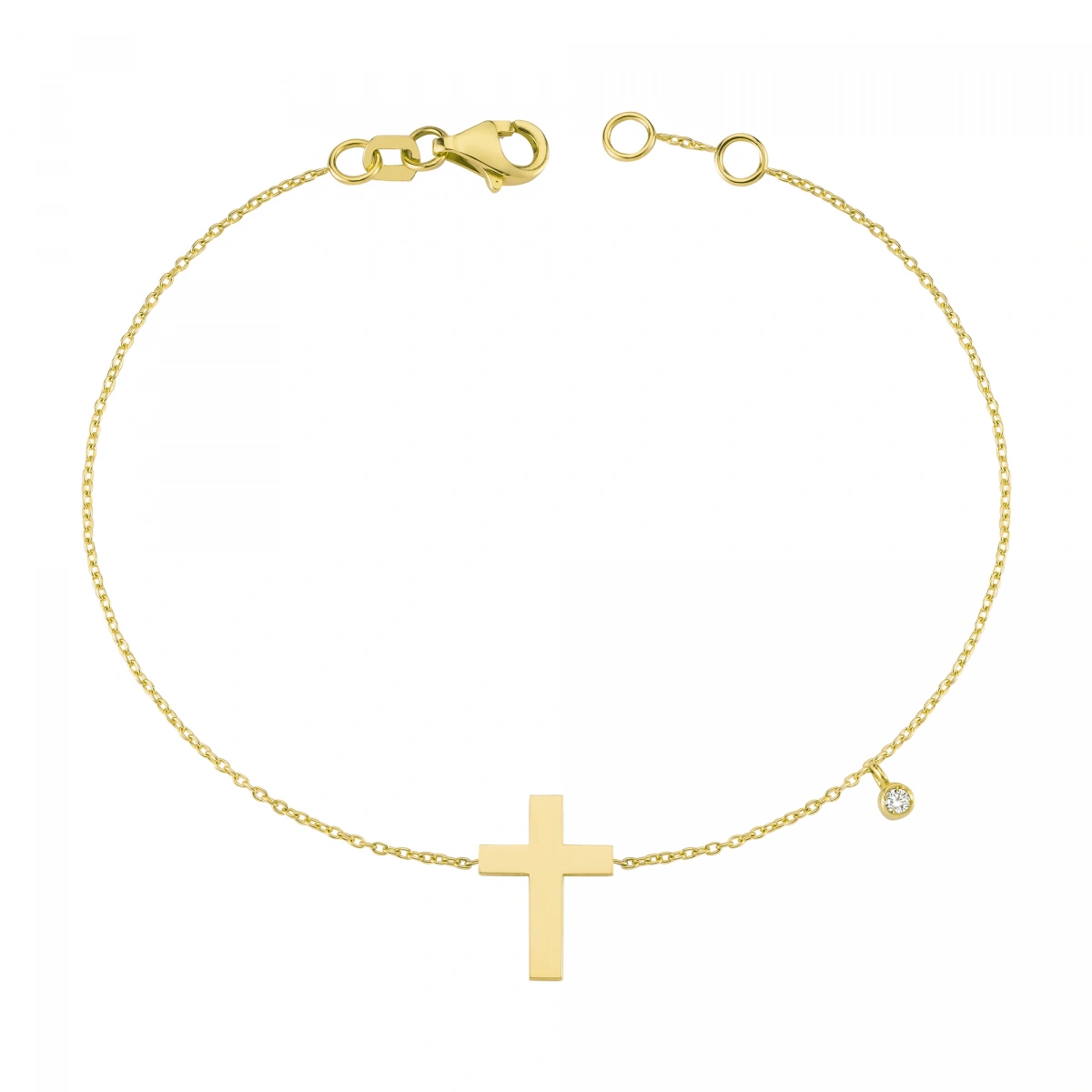 Haç Pırlanta Bileklik