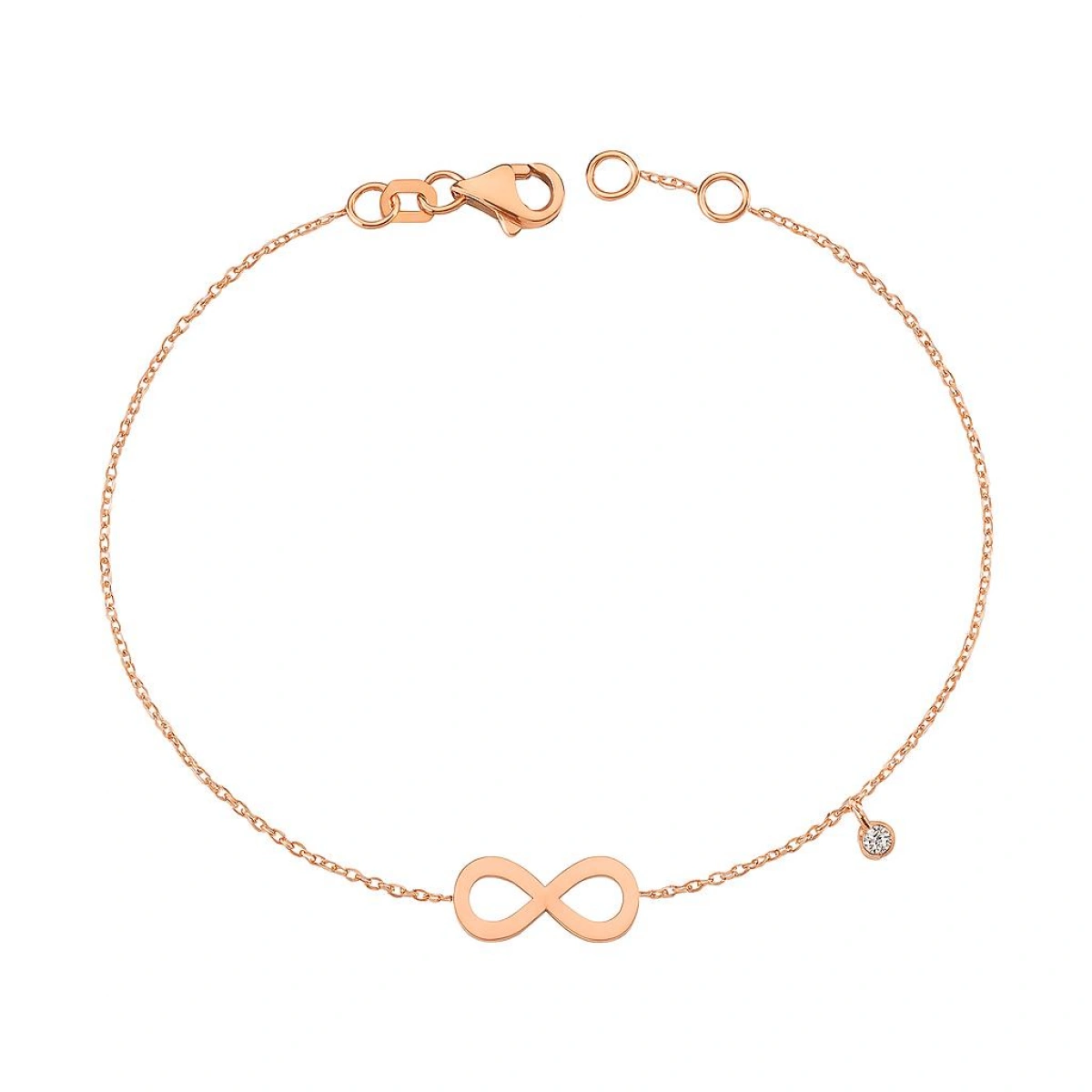 Sonsuzluk Pırlanta Bileklik