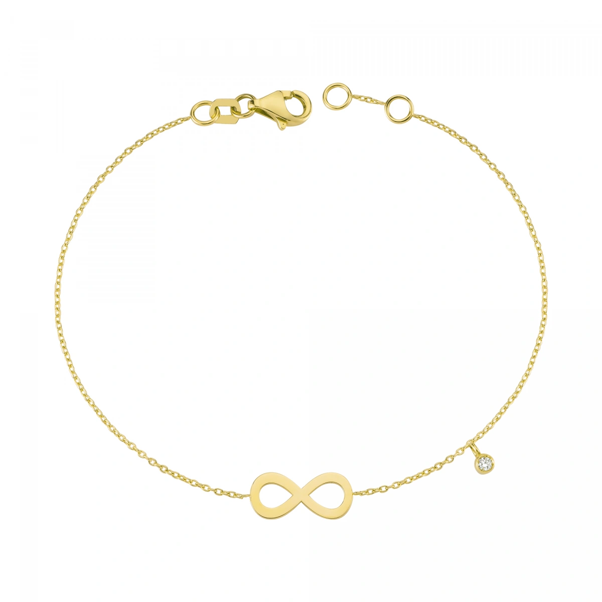 Sonsuzluk Pırlanta Bileklik