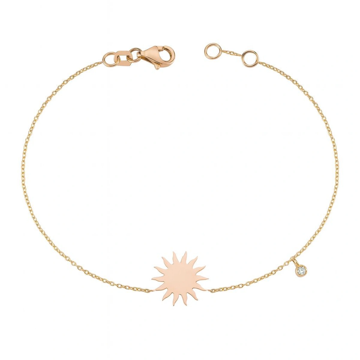 Güneş Pırlanta Bileklik