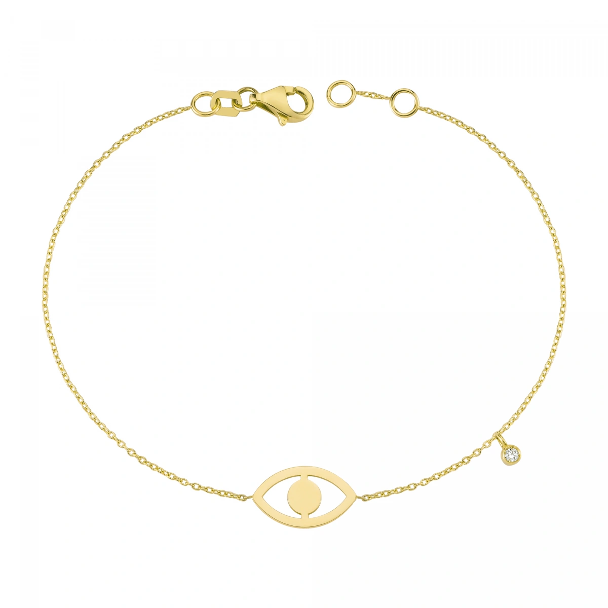 Göz Pırlanta Bileklik