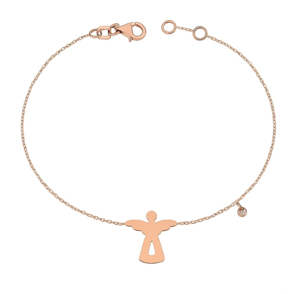 Melek Koruyucu Pırlanta Bileklik