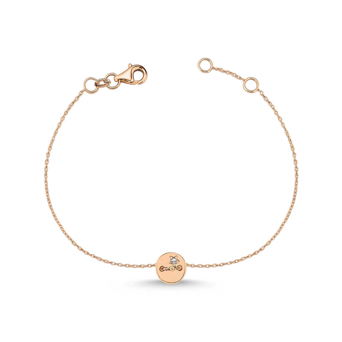 Yıldızlı Pırlanta Bileklik