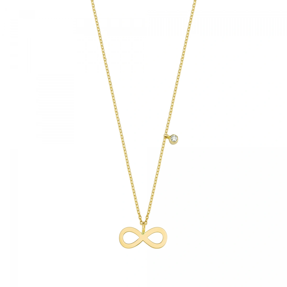 Sonsuzluk Pırlanta Kolye