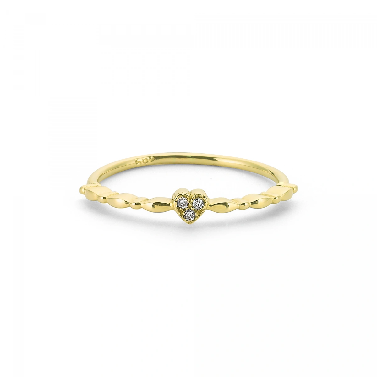 Minimal Kalpli Altın Yüzük