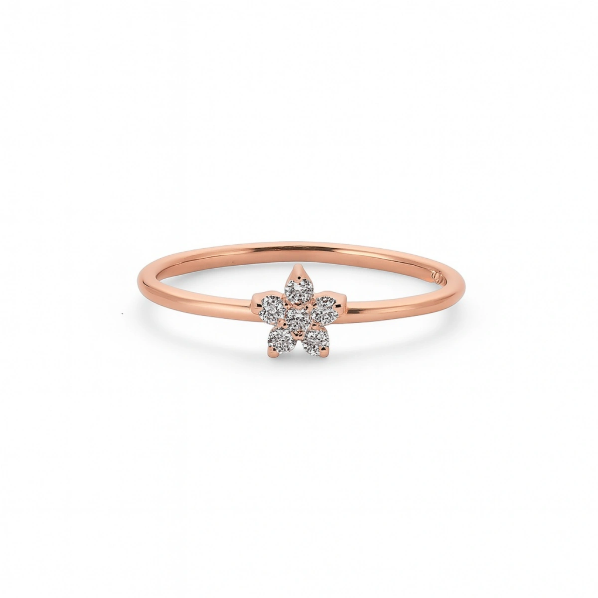 Minik Çiçek Altın Yüzük