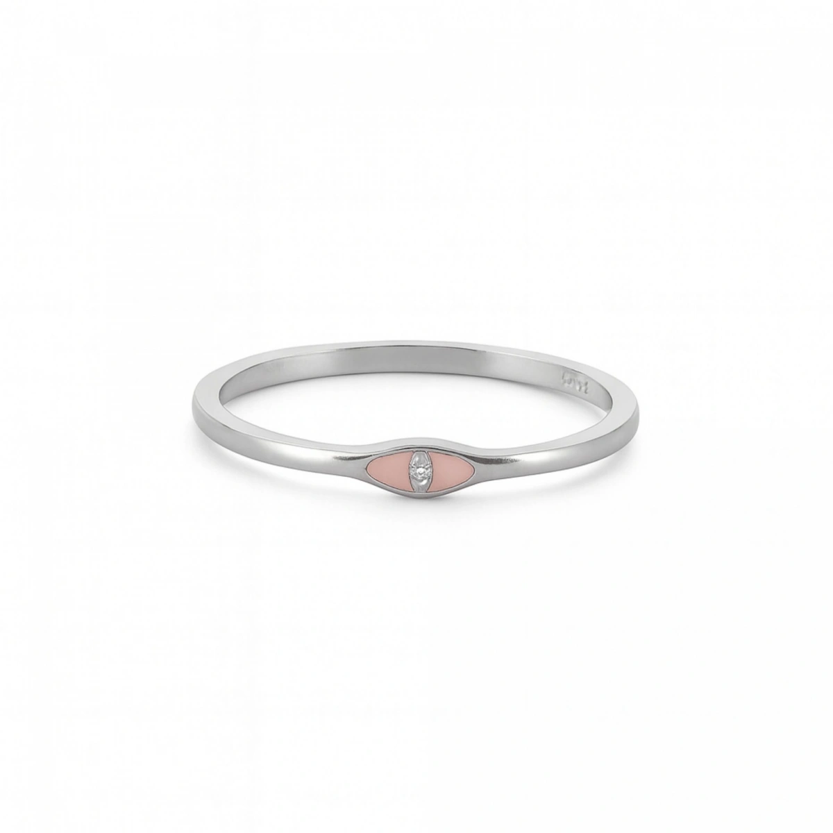 Göz Mineli Pırlanta Yüzük