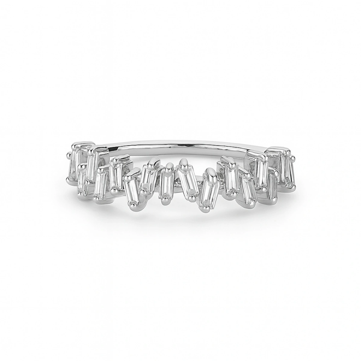 Baget Şıklığı Modern Altın Yüzük