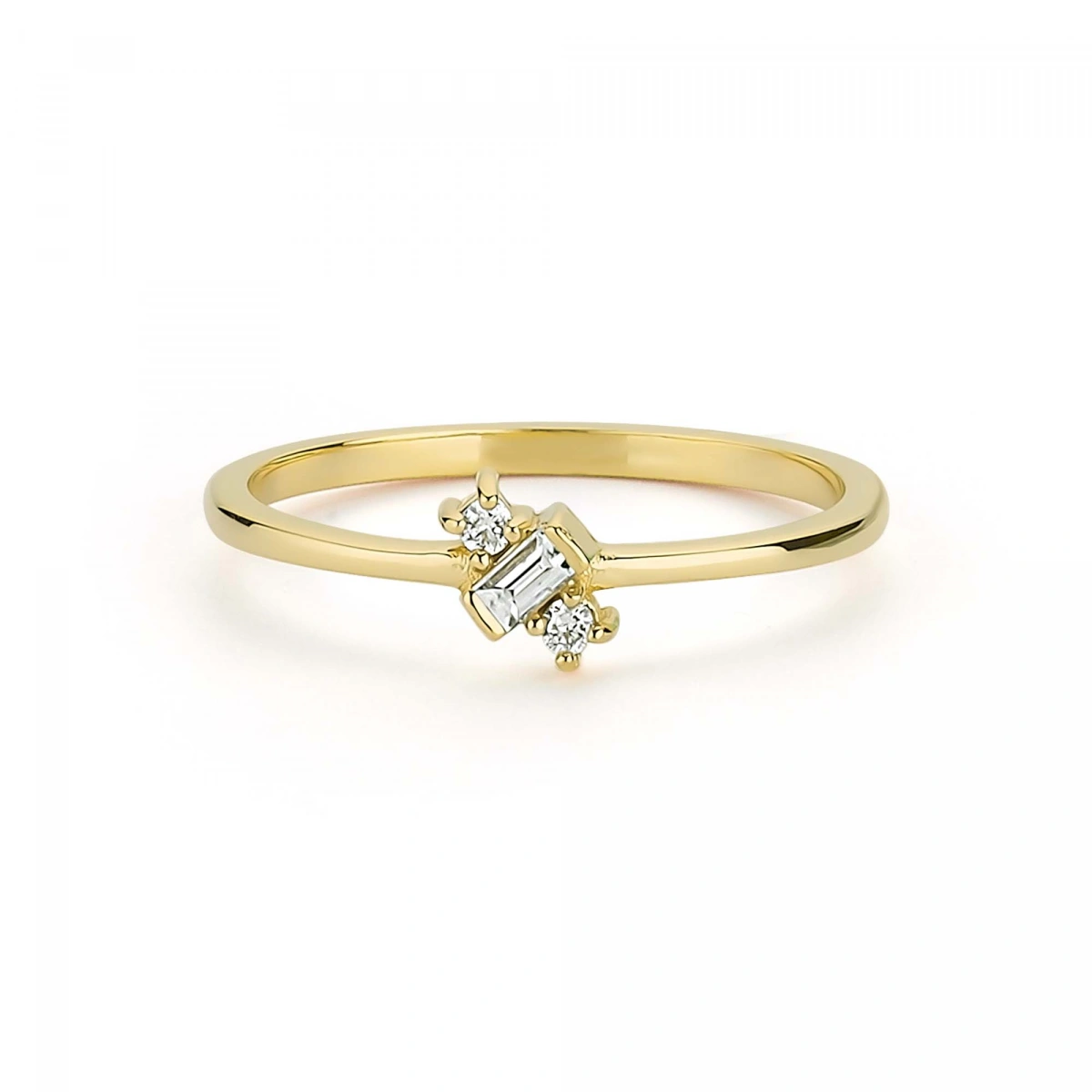 Minimal Altın Yüzük