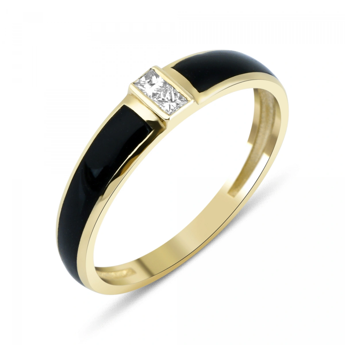 Yazın Neşesi Mineli Prenses Taşlı Altın Yüzük