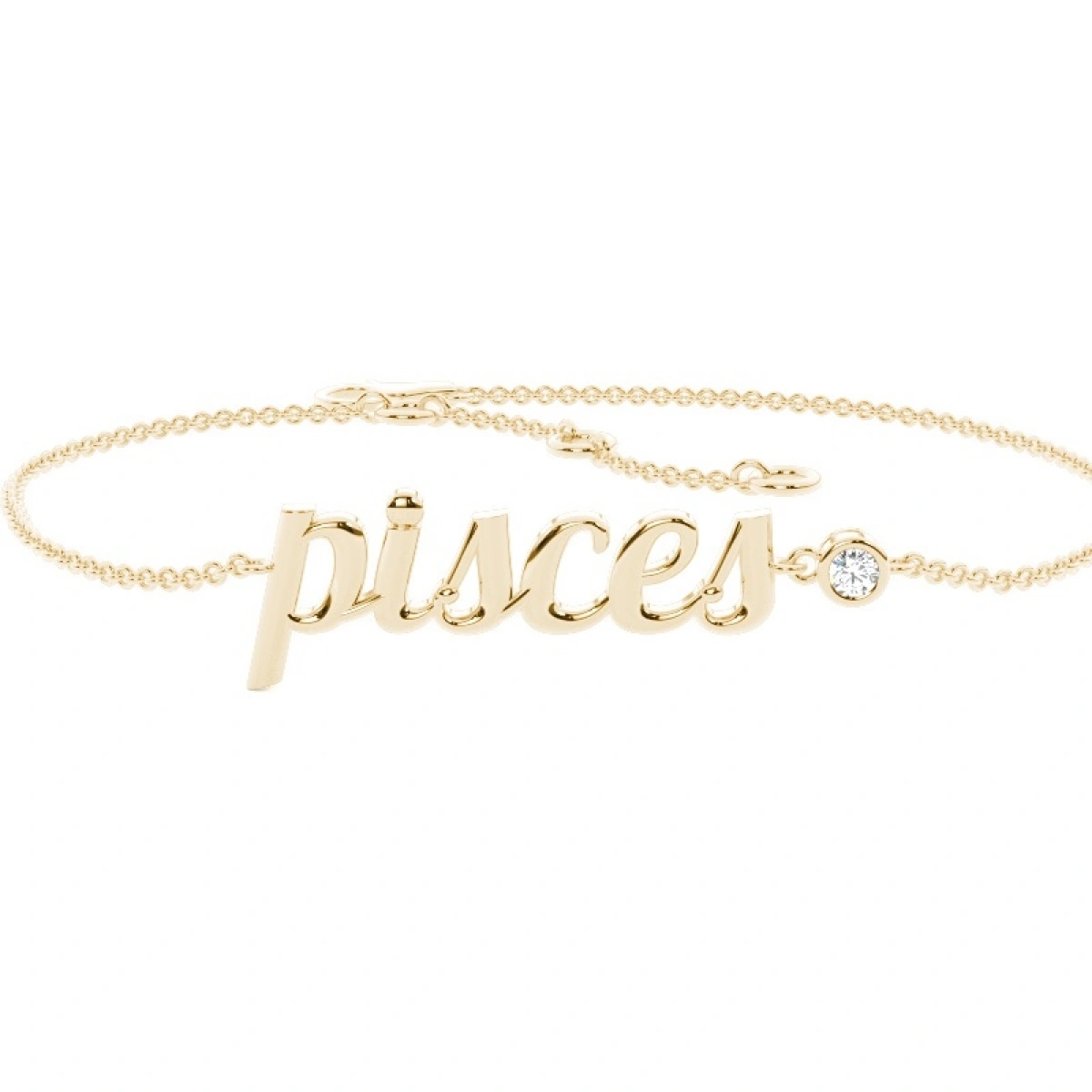 Balık Burcu Zodiac Pırlanta Bileklik