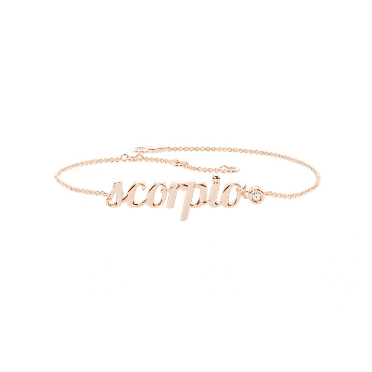 Akrep Burcu Zodiac Pırlanta Bileklik