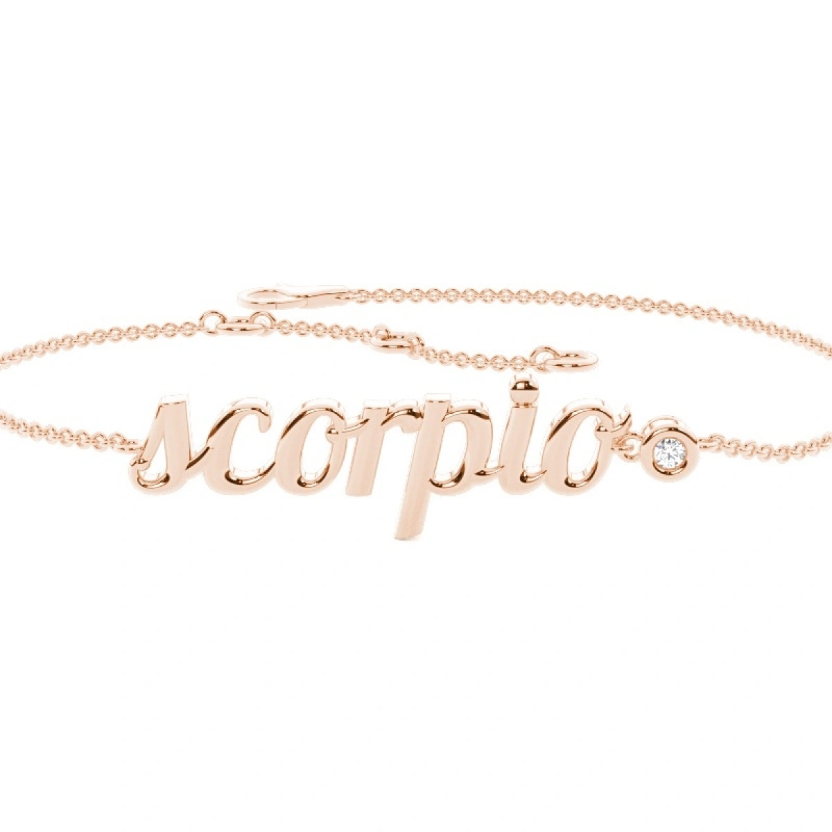 Akrep Burcu Zodiac Pırlanta Bileklik