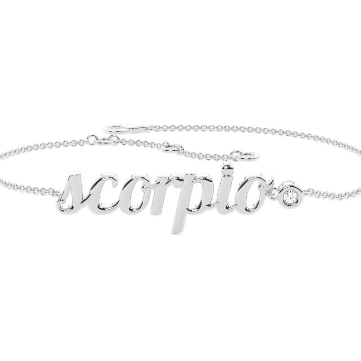 Akrep Burcu Zodiac Pırlanta Bileklik