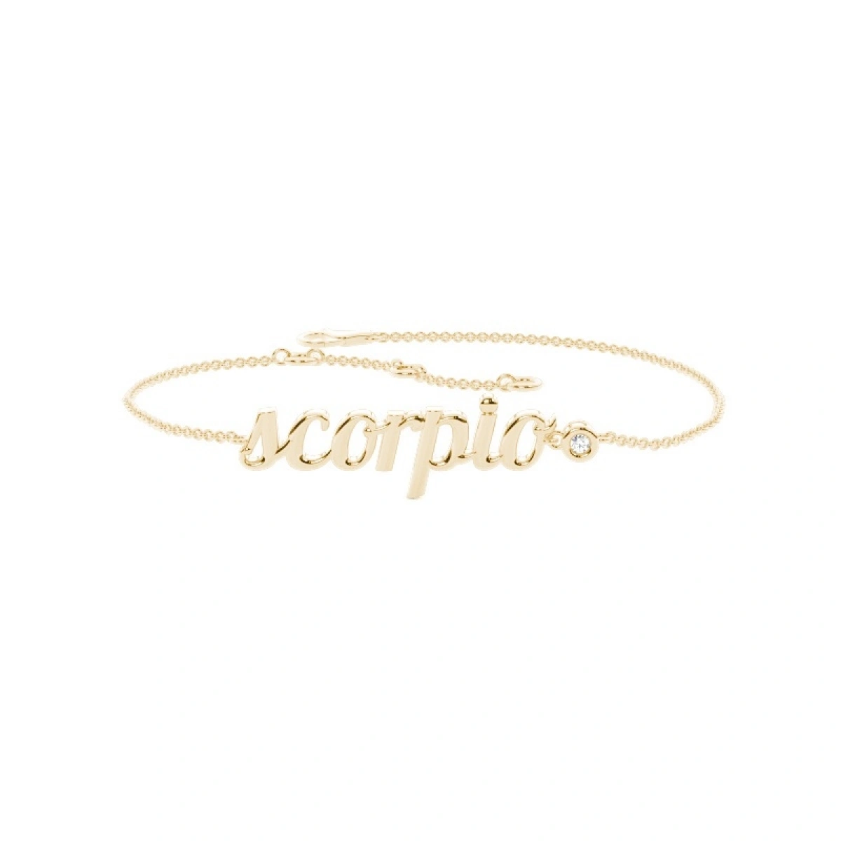 Akrep Burcu Zodiac Pırlanta Bileklik